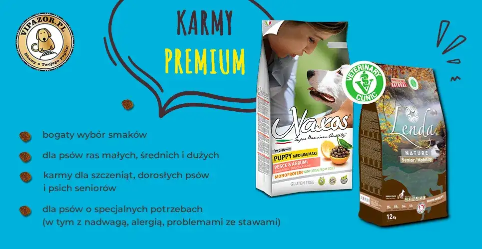 różne rodzaje karm dla psów
