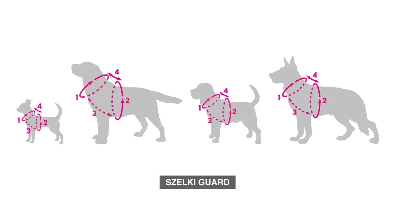 typy szelek dla psa guard norweskie step-in
